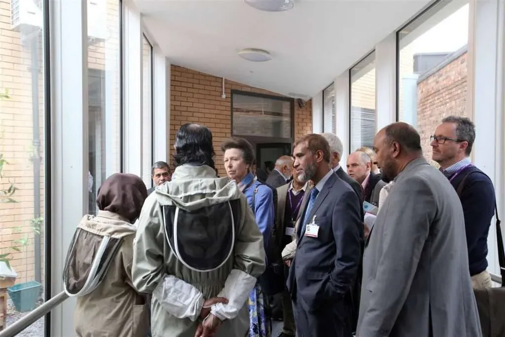 Princess Anne at the Maryam Centre