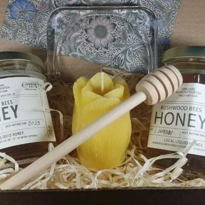 Honey and Beeswax Candle gift box