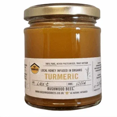 Local RAW Honey infused with Organic Turmeric