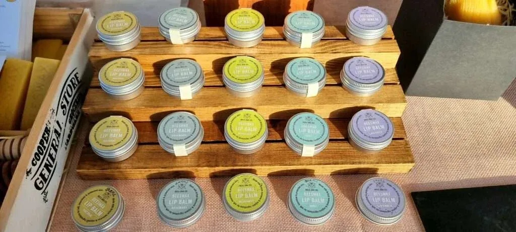 beeswax lip balm